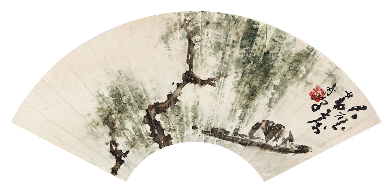 BOATING UNDER WILLOW by Gao Qifeng