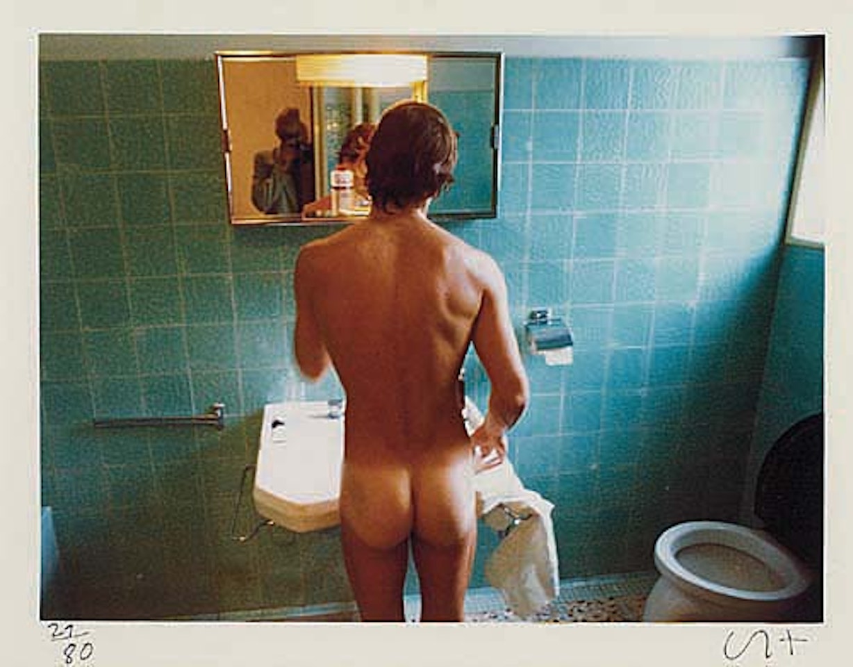 Male Nude * La Chaisse by David Hockney