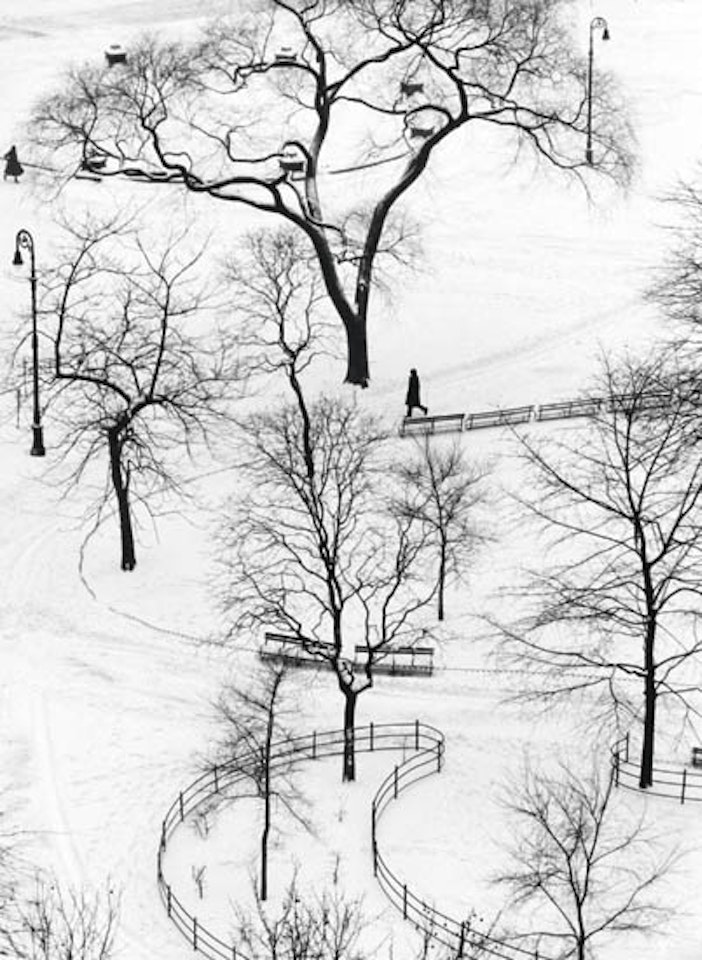 Washington Square [Winter] by André Kertész