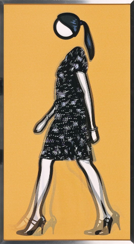 Verity Walking by Julian Opie