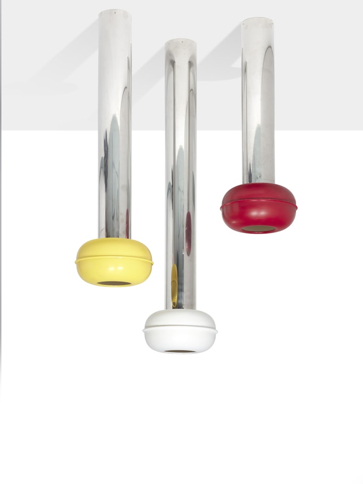 Suite de trois suspensions dites "Mefistofele " by Ettore Sottsass
