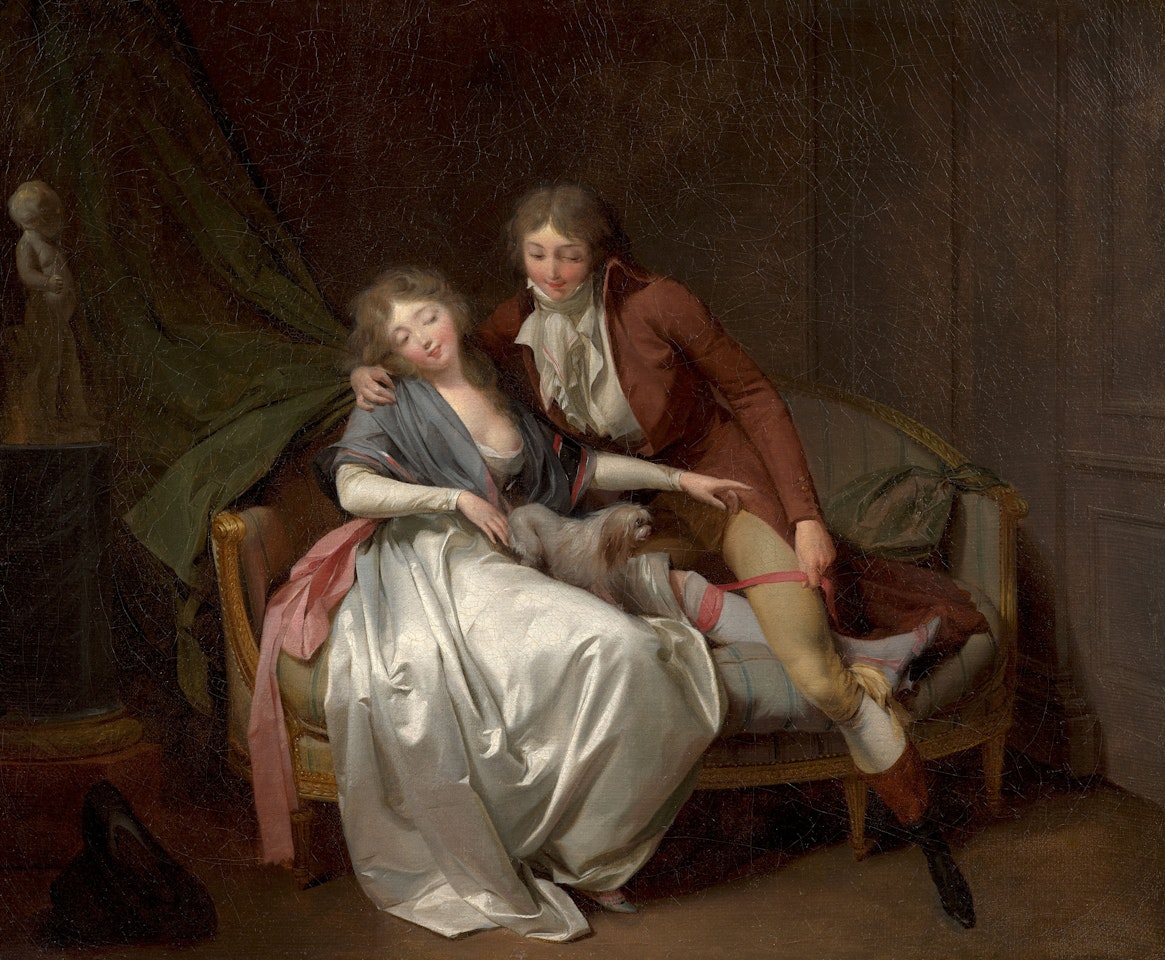 Protect me by Louis-Leopold Boilly
