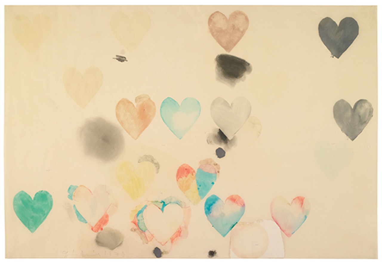 Hearts by Jim Dine