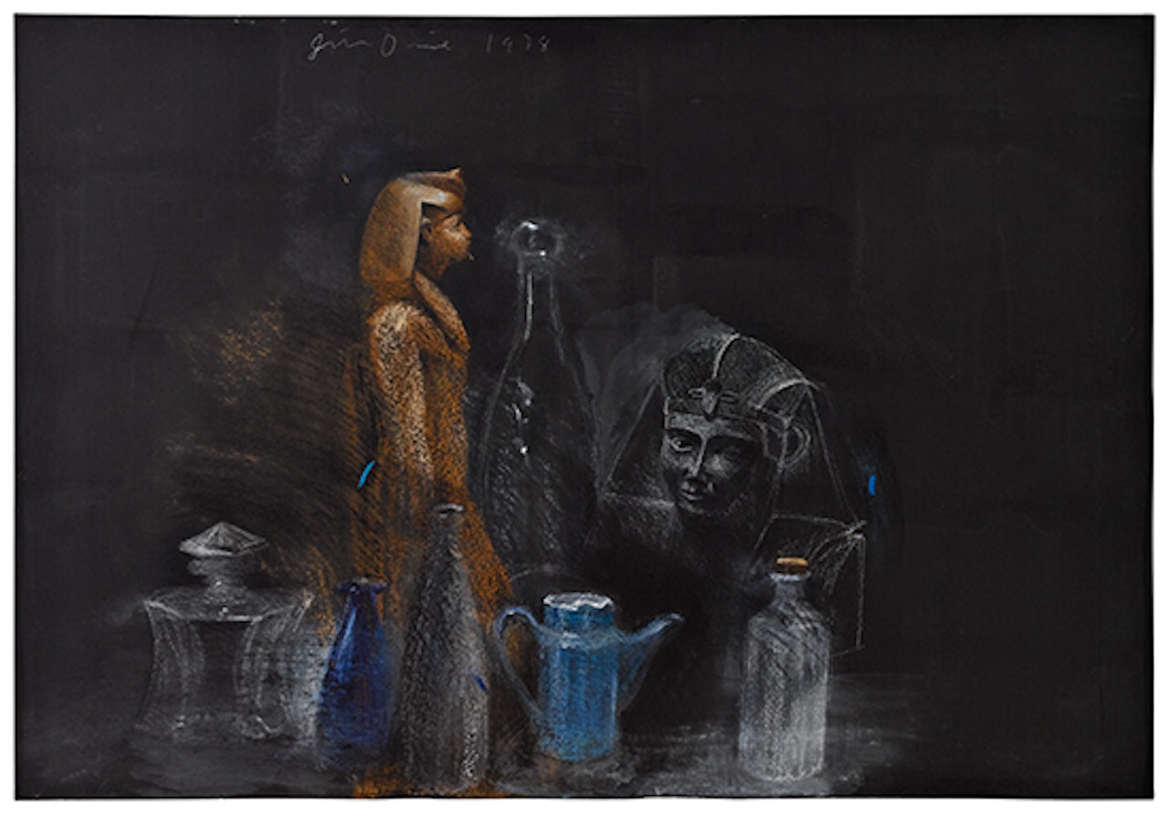 Still Life with Egyptian Objects by Jim Dine
