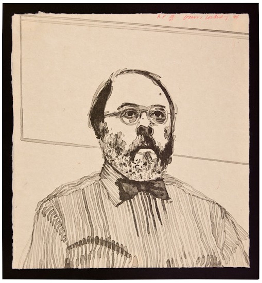 Portrait of Henry by David Hockney