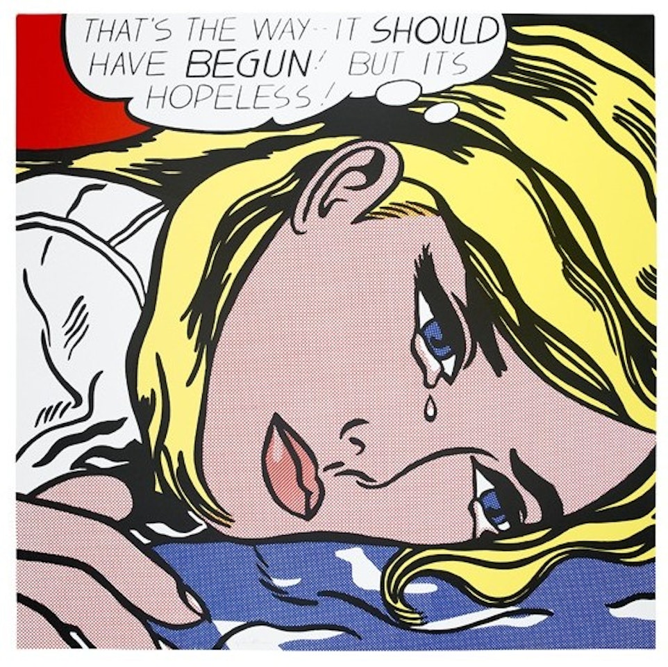 That's the Way it Should Have Begun! But it's Hopeless! by Roy Lichtenstein