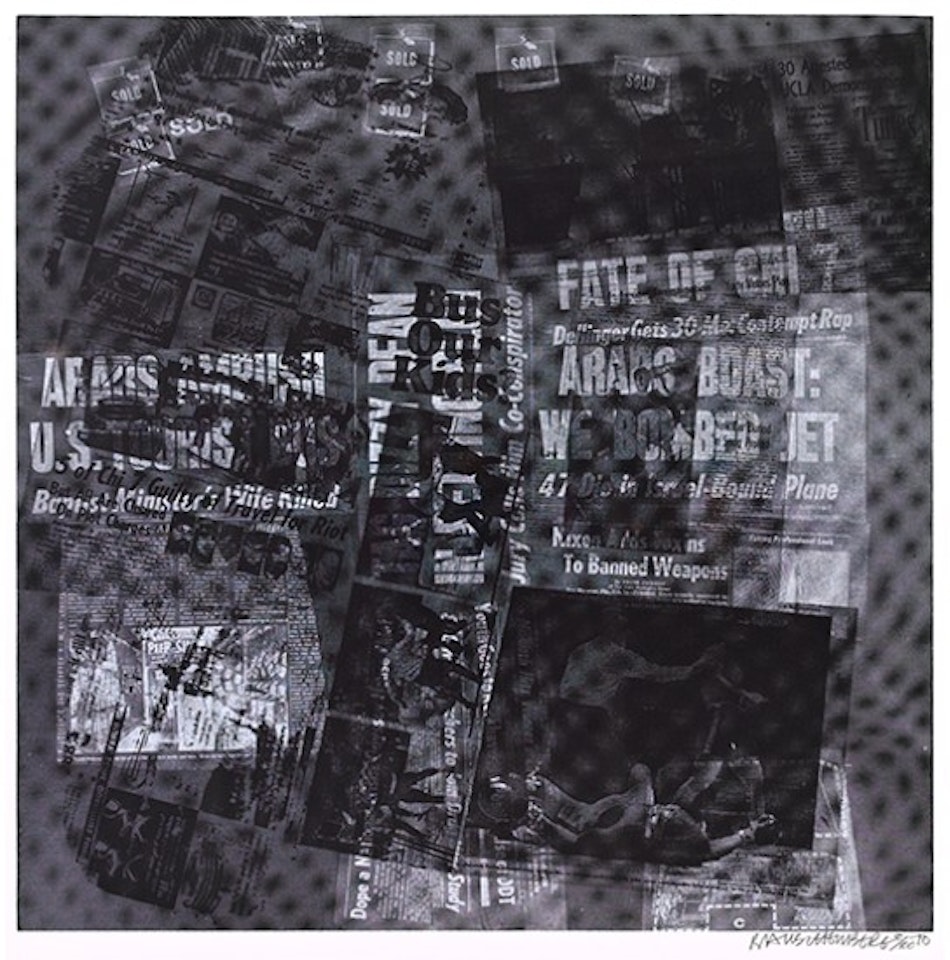 Surface Series from Currents by Robert Rauschenberg