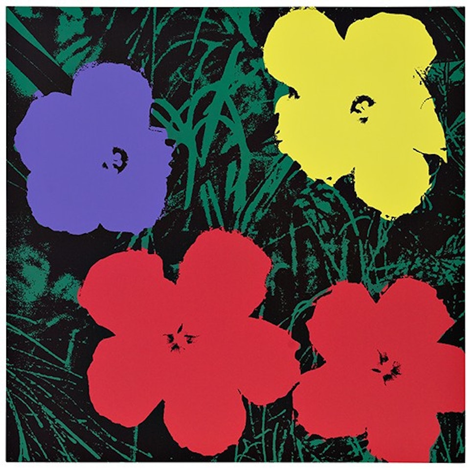 Flowers by Andy Warhol