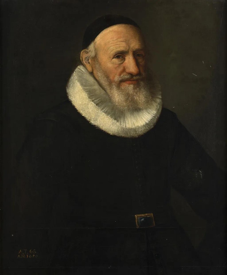 Portrait d"homme et Portrait de femme by German School