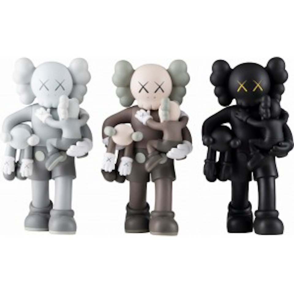 CLEAN SLATE OPEN EDITION (Gray, Brown, Black) by Kaws