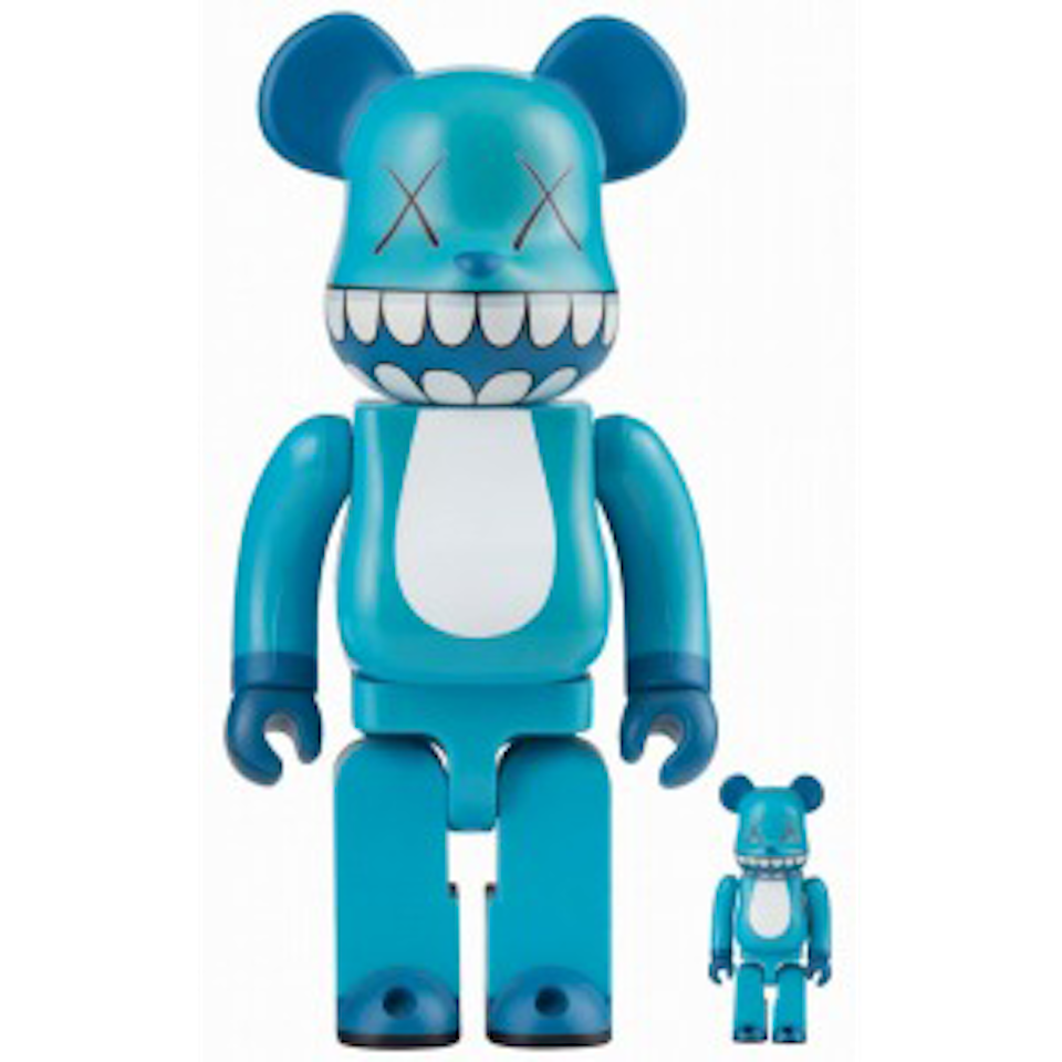 BE@RBRICK KAWS CHOMPERS 400％ + 100% by Kaws