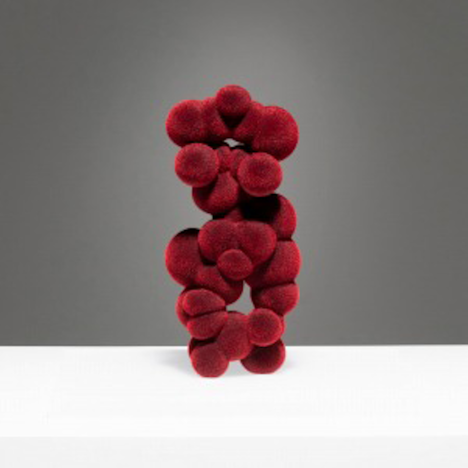 Velvet - Mol (flora, R) by Kohei Nawa