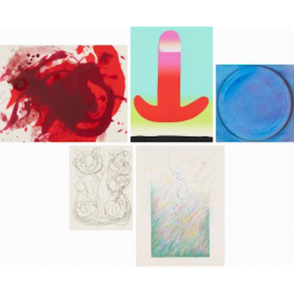 1. Passionate Winter XXIV/CCC／2. Above Red／3. Untitled NY-21(P) ／4. Untitled／5. No.8671 by Various Artists