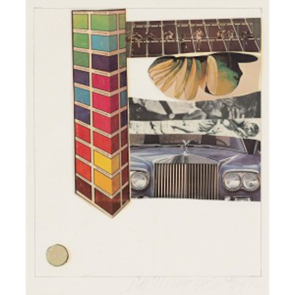 Horsefeathers Thirteen-IV (Gemini 424) by Robert Rauschenberg