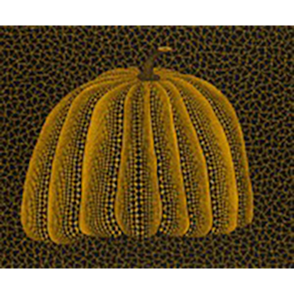 Pumpkin (Yellow Y) (Kusama 148) by Yayoi Kusama