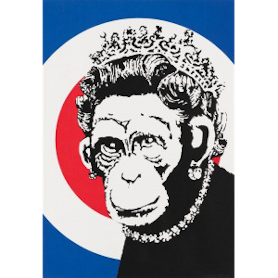 Monkey Queen by Banksy