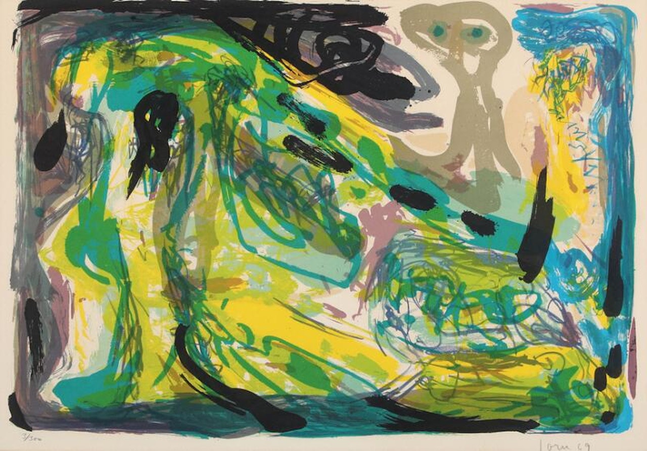 “Nuit Déchirée” by Asger Jorn
