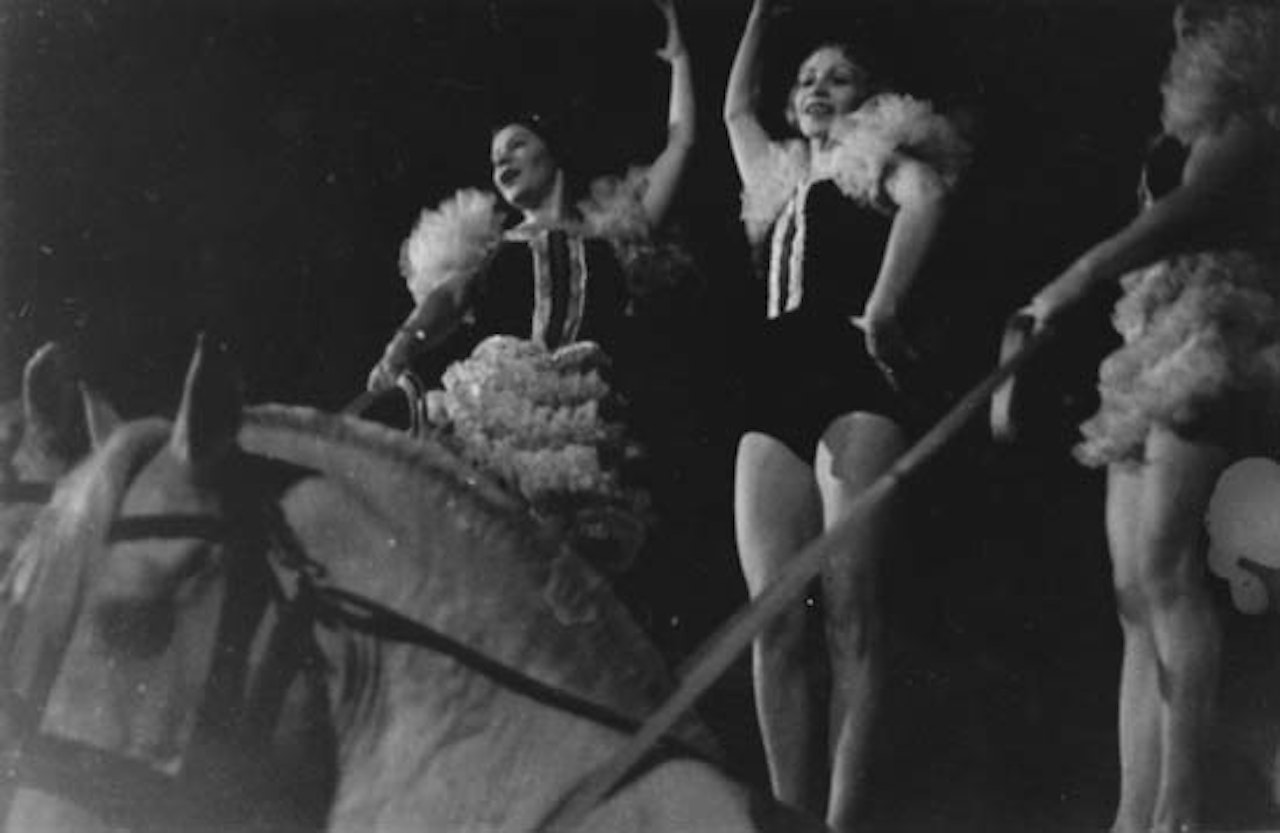 Untitled (bareback riders, circus) by Alexander Rodchenko