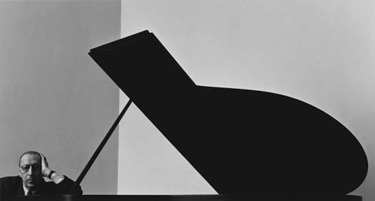 Igor Stravinsky by Arnold Newman