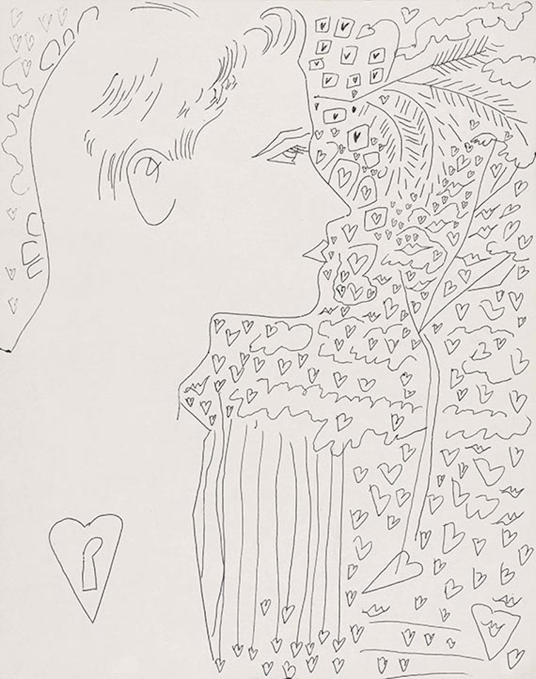 Male Figure by Andy Warhol