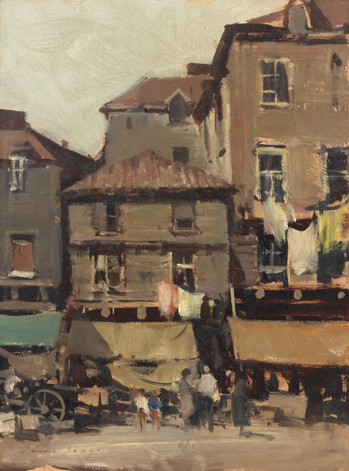 Old Houses, Istanbul by Edward Seago