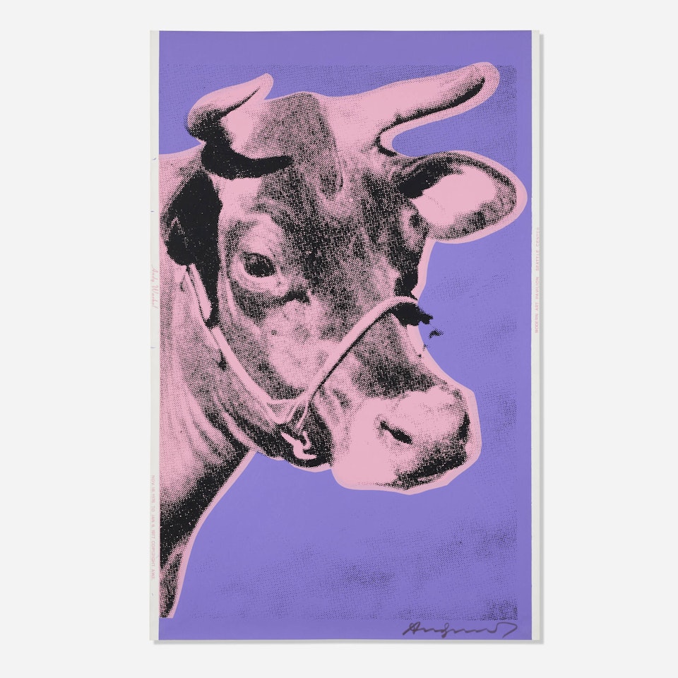 Cow by Andy Warhol