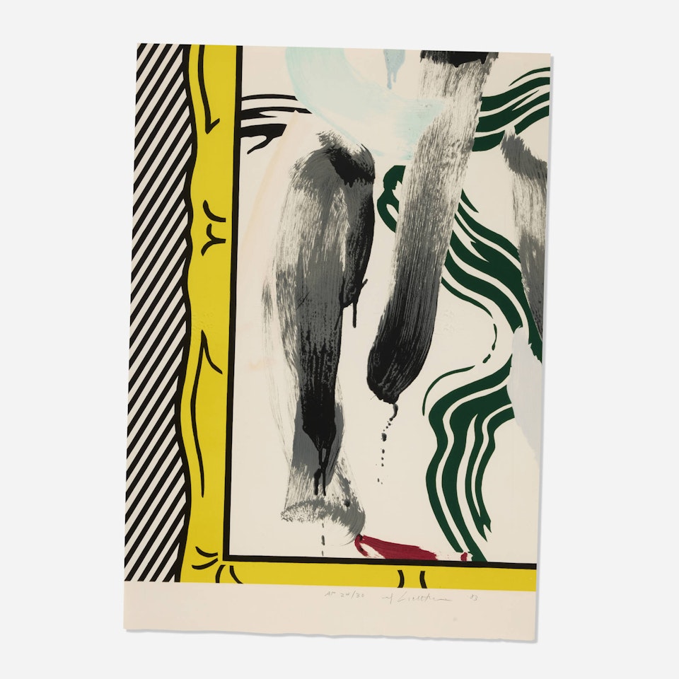 Against Apartheid by Roy Lichtenstein