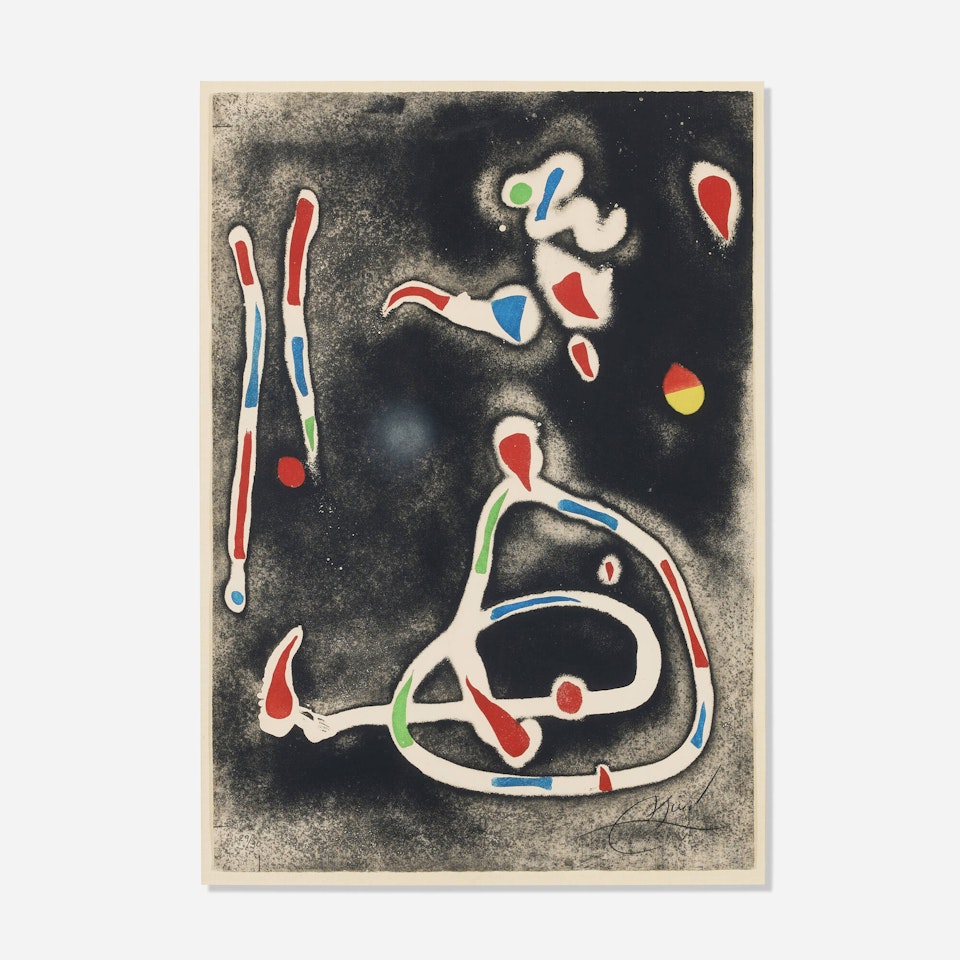 La Traca II by Joan Miró