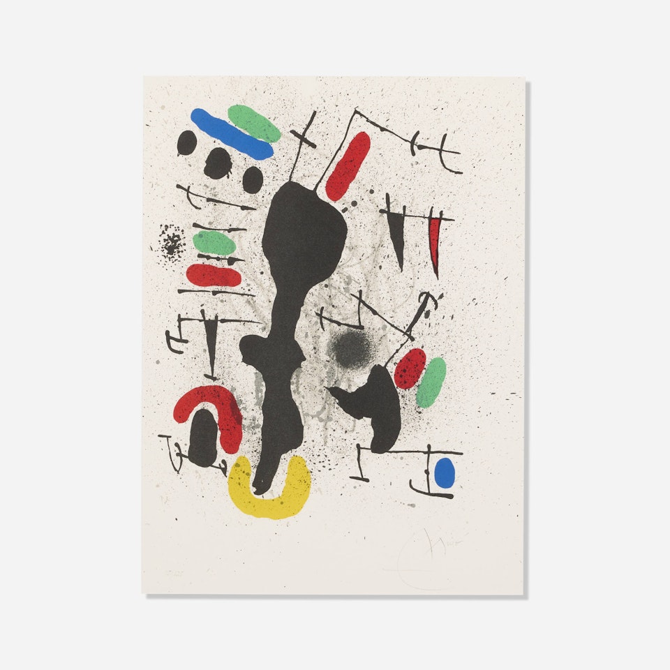 Untitled (from Liberté des libertés portfolio) by Joan Miró