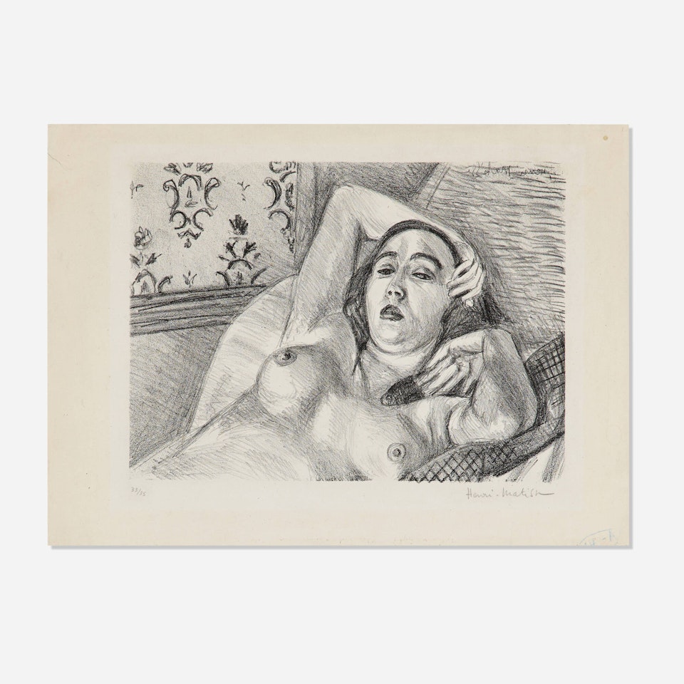 Le repos du modèle by Henri Matisse