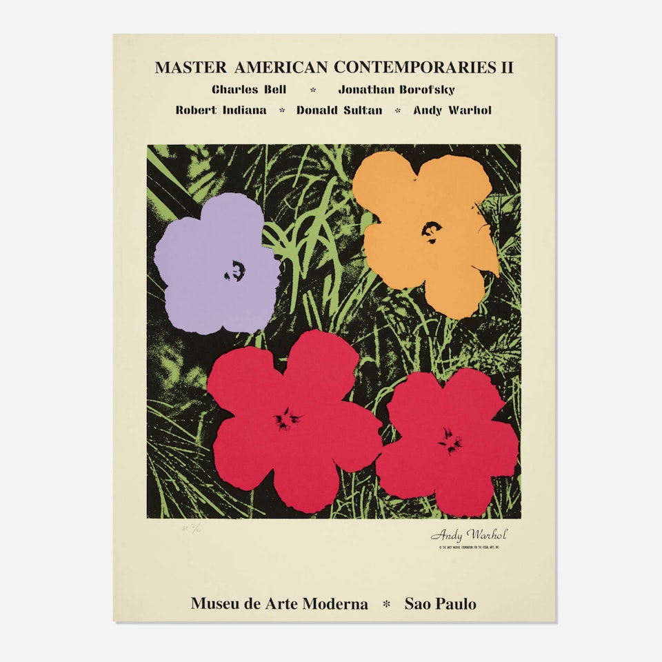 Flowers (from the Master American Contemporaries II portfolio) by After Andy Warhol