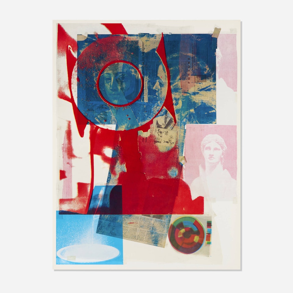 Local Quarry One by Robert Rauschenberg