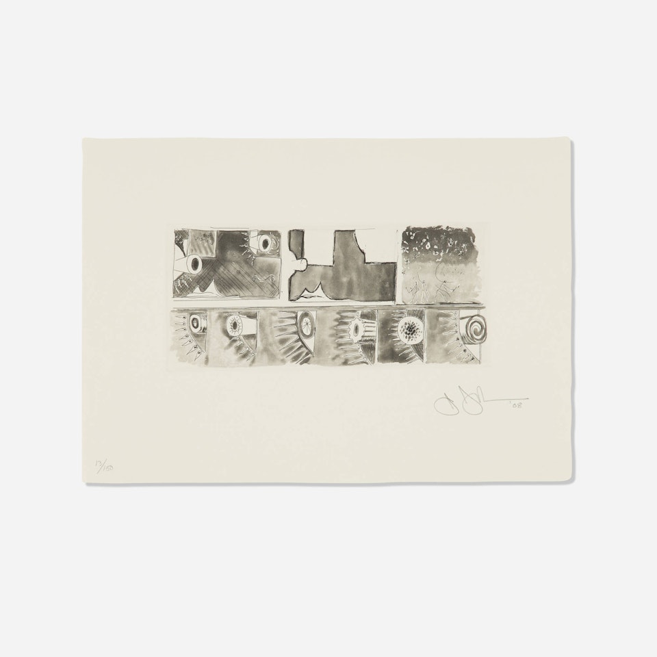 Untitled (from the Artists for Obama portfolio) by Jasper Johns