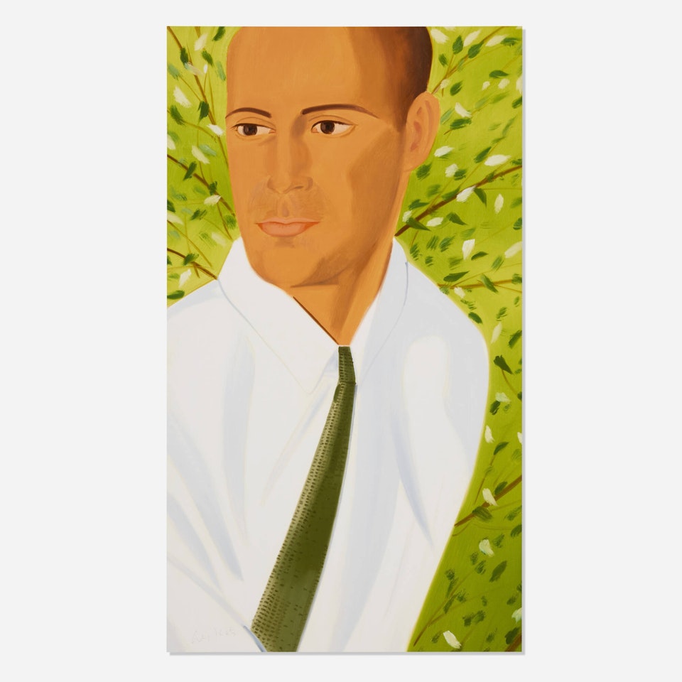 White Shirt (Perry) by Alex Katz