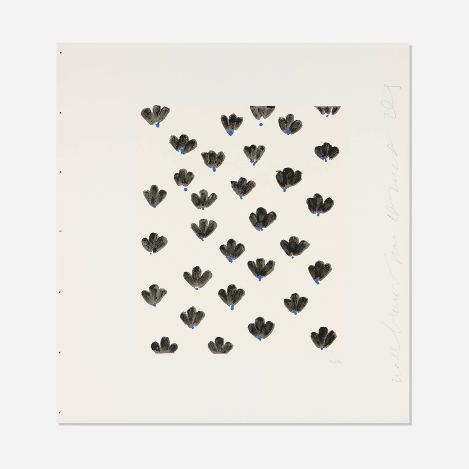 Wallflowers 25 (from the Wallflowers portfolio) by Donald Sultan