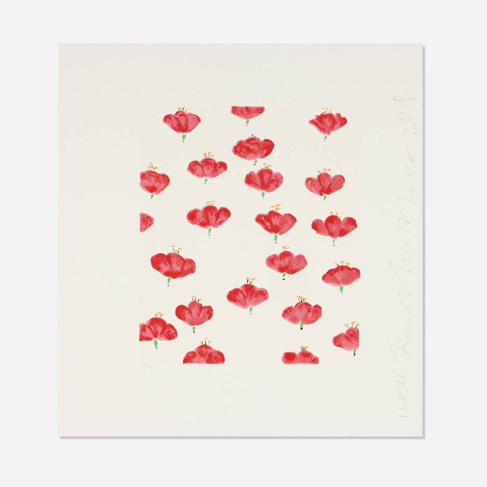 Wallflowers 32 (from the Wallflowers portfolio) by Donald Sultan