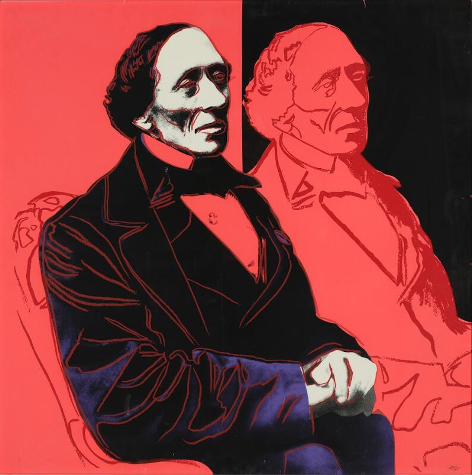 “Hans Christian Andersen” by Andy Warhol