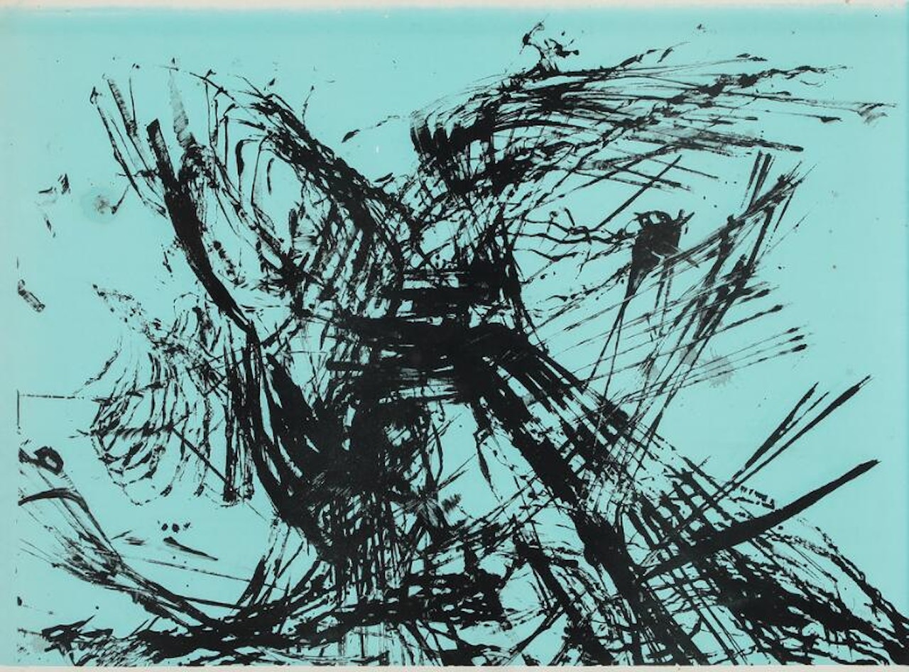 Composition from “Jubilæumsserien” by Asger Jorn