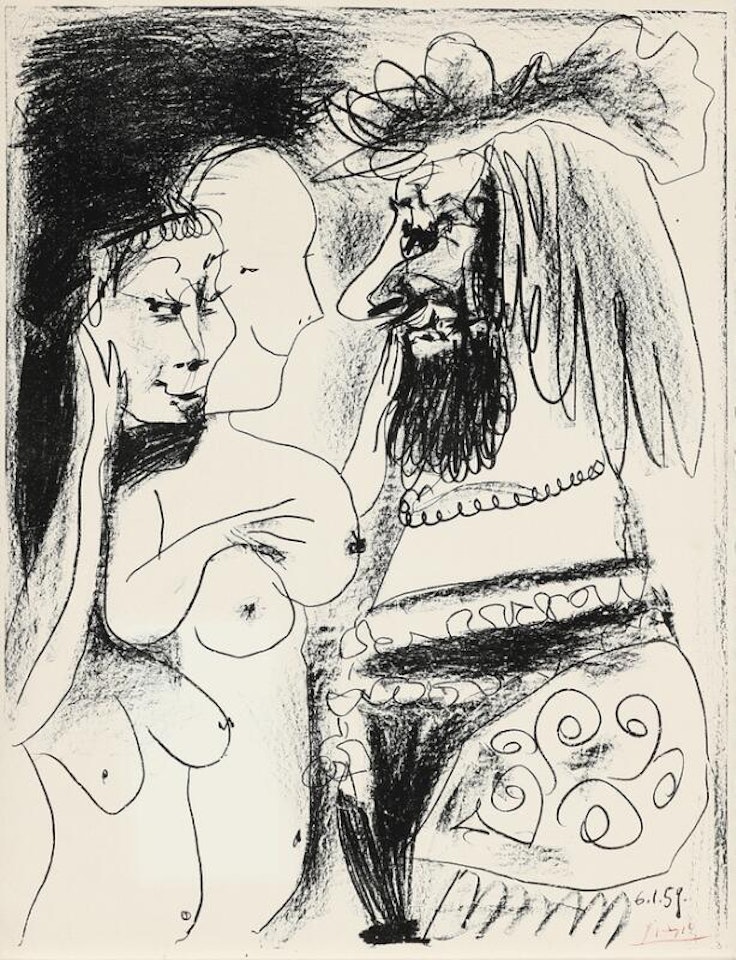 “Le Vieux Roi” by Pablo Picasso