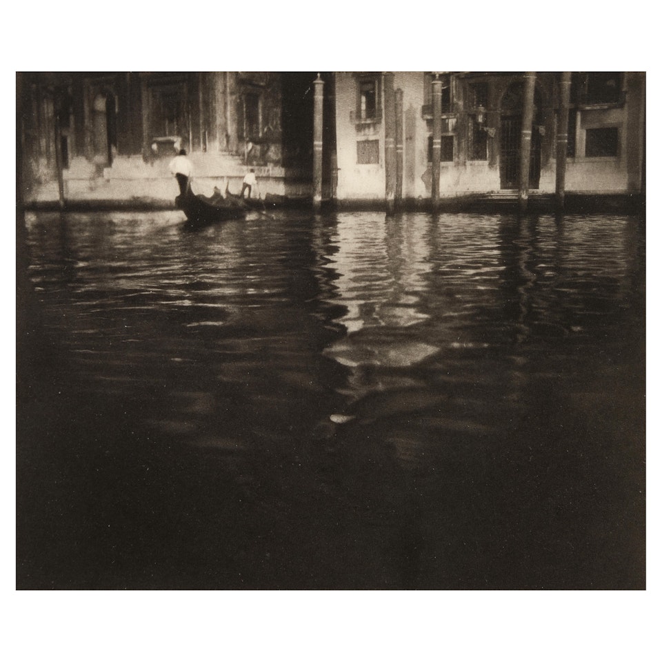 Late Afternoon, Venice, from Camera Work by Edward Steichen