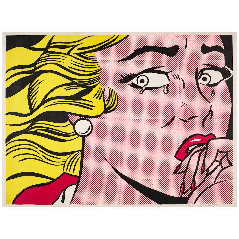 Crying Girl (Corlett II.1) by Roy Lichtenstein