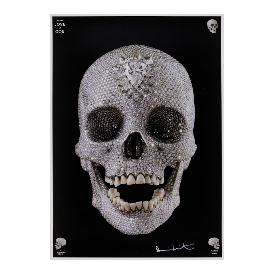 For the Love of God (Poster) by Damien Hirst