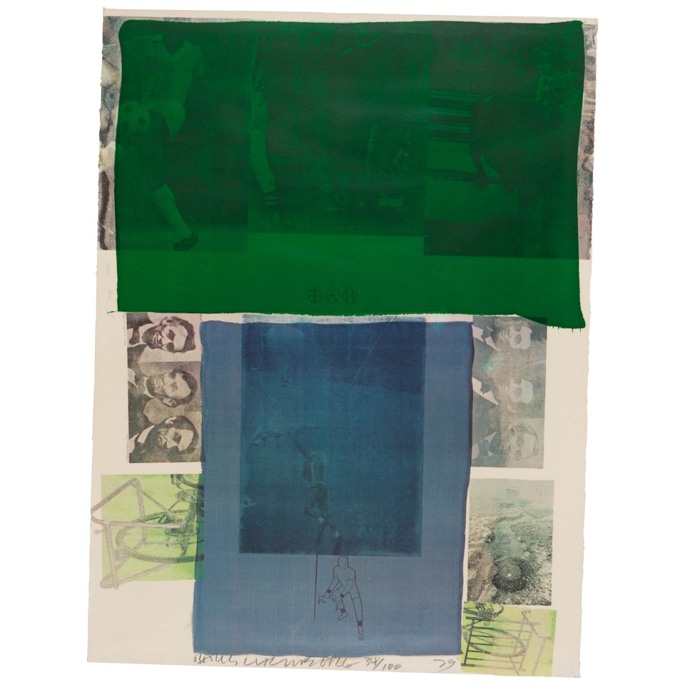 Shoot from a Main Stem (Schwarz 1979.26) by Robert Rauschenberg
