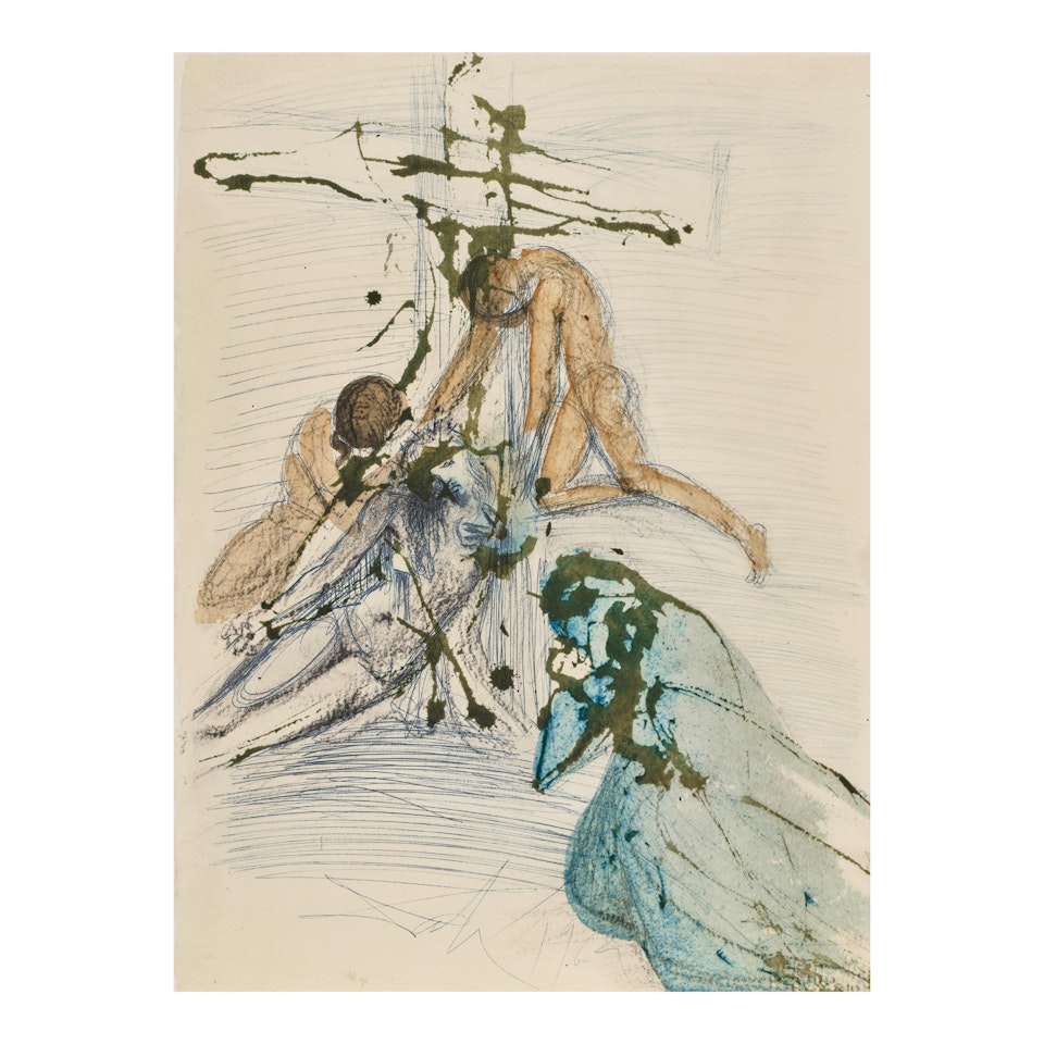Four plates, from Biblia Sacra (4 works) (Field 69-3-VI-2,6, V-11,17) by Salvador Dali