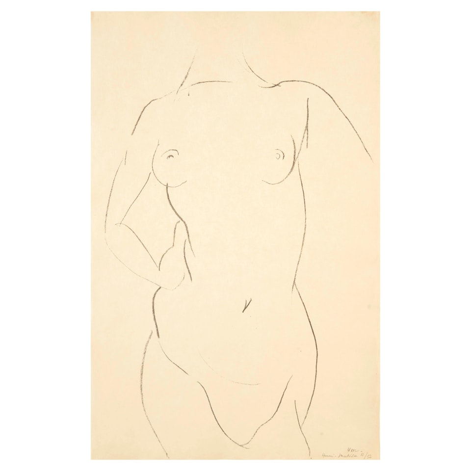 Torse de face (Duthuit 407) by Henri Matisse