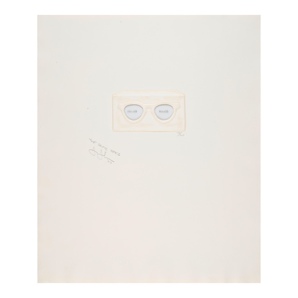 The Critic Sees, from Ten from Leo Castelli by Jasper Johns