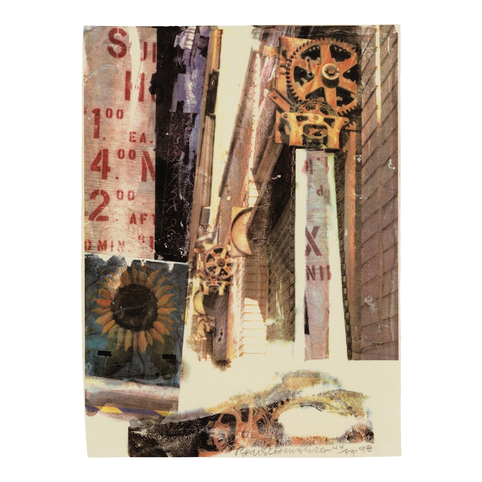 L.A. Uncovered #9, from L.A. Uncovered (Gemini 1735) by Robert Rauschenberg