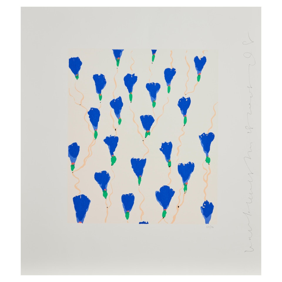 Wallflower 19; Wallflower 29, from Wallflowers (2 works) by Donald Sultan