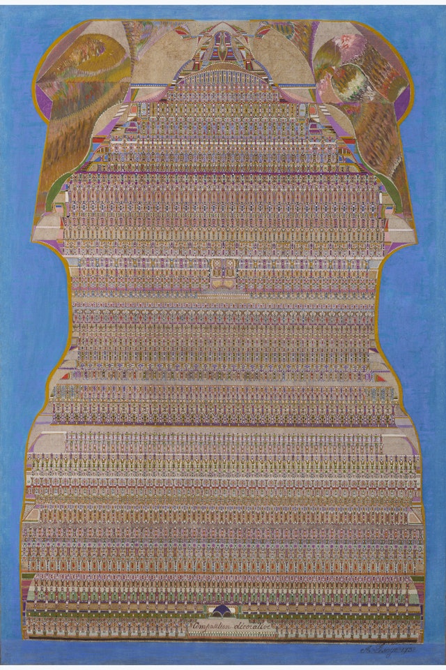 Composition décorative by Augustin Lesage