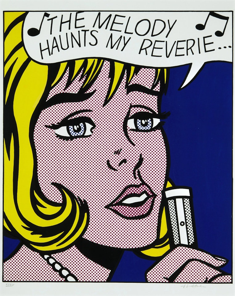 Reverie, from the 11 Pop Artists, Volume II portfolio by Roy Lichtenstein